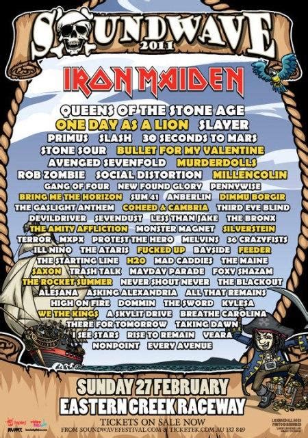 Soundwave 2011 Lineup Second and Final Announcement!.
